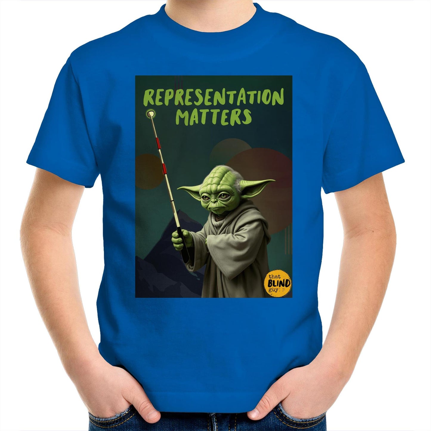 Representation Matters - YODA - Kids Youth T-Shirt