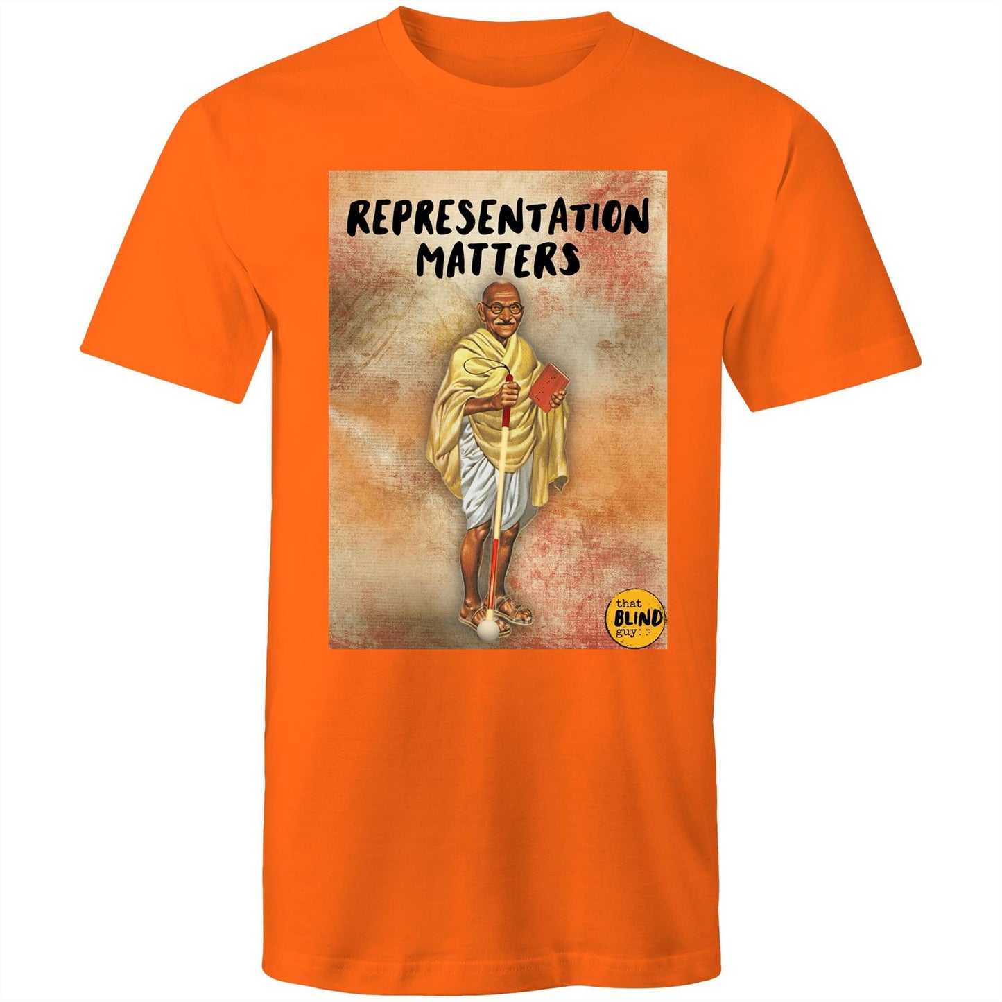 Representation Matters Gandhi - Mens T-Shirt
