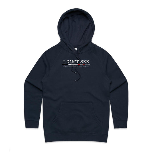 I can’t see, but you can - Women's Supply Hood
