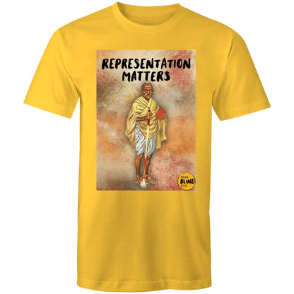 Representation Matters Gandhi - Mens T-Shirt