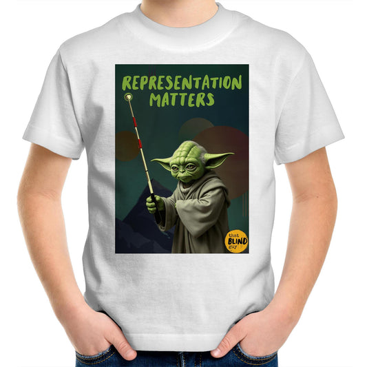 Representation Matters - YODA - Kids Youth T-Shirt