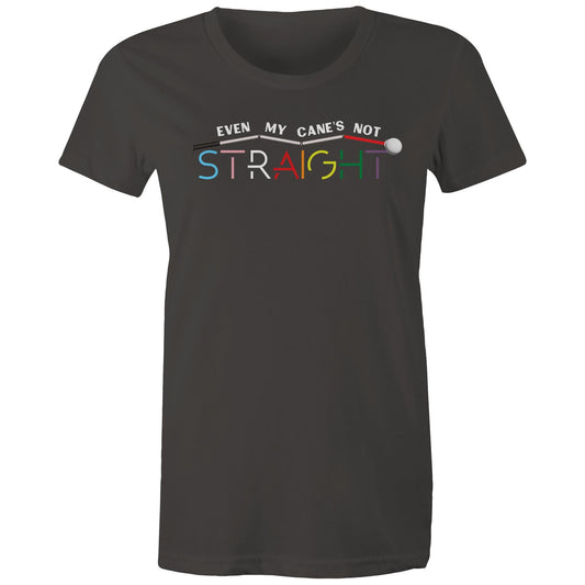 Queer Cane- Women's Maple Tee