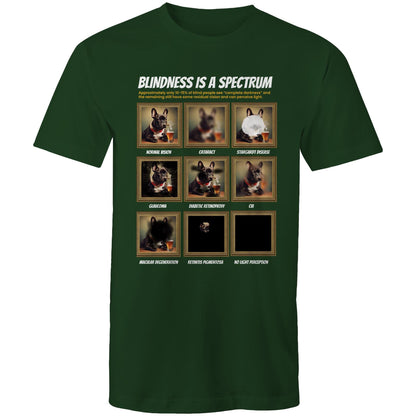 Framed Frenchie - Blindness Gallery  - Mens T-Shirt