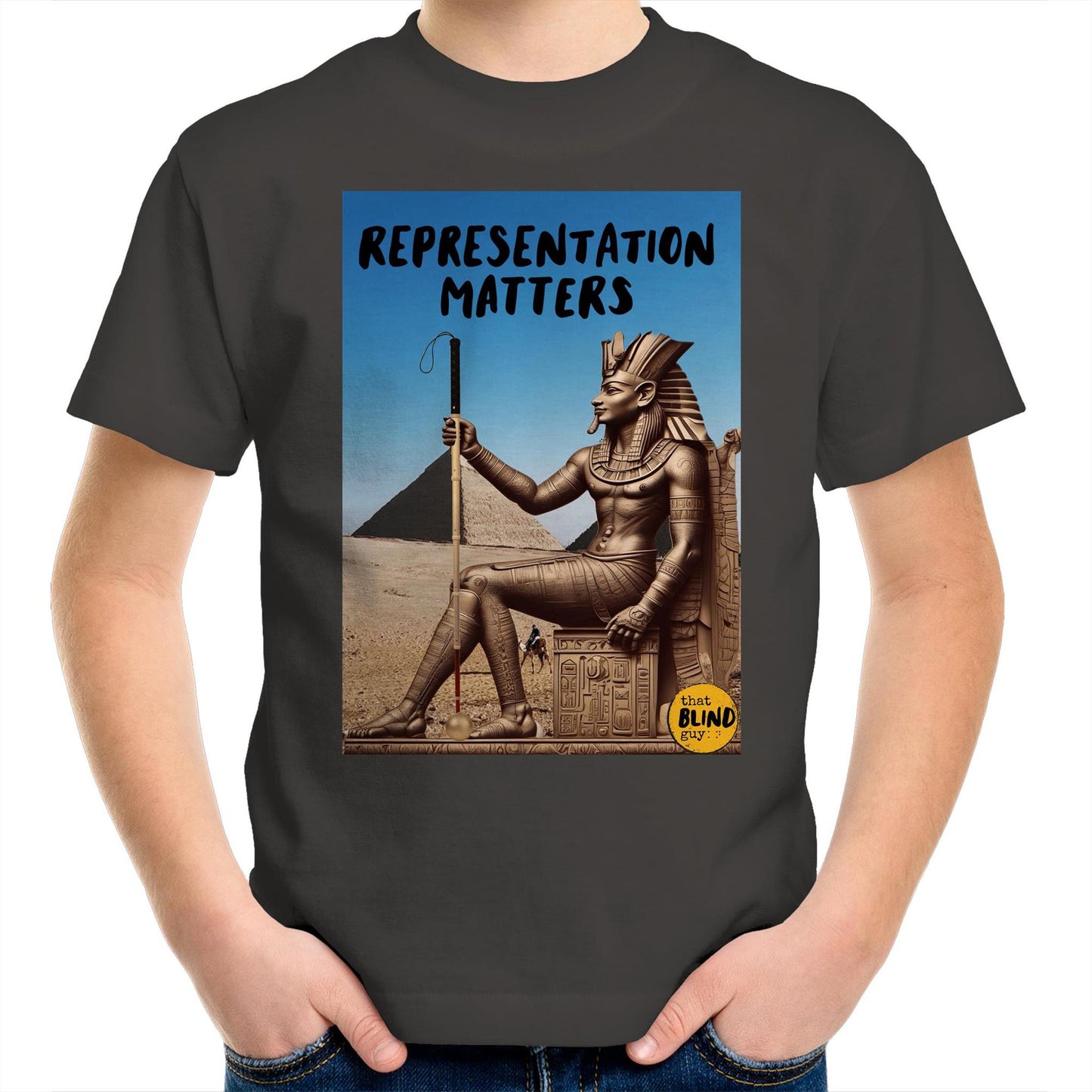 Representation Matters - Egyptian - Kids Youth T-Shirt