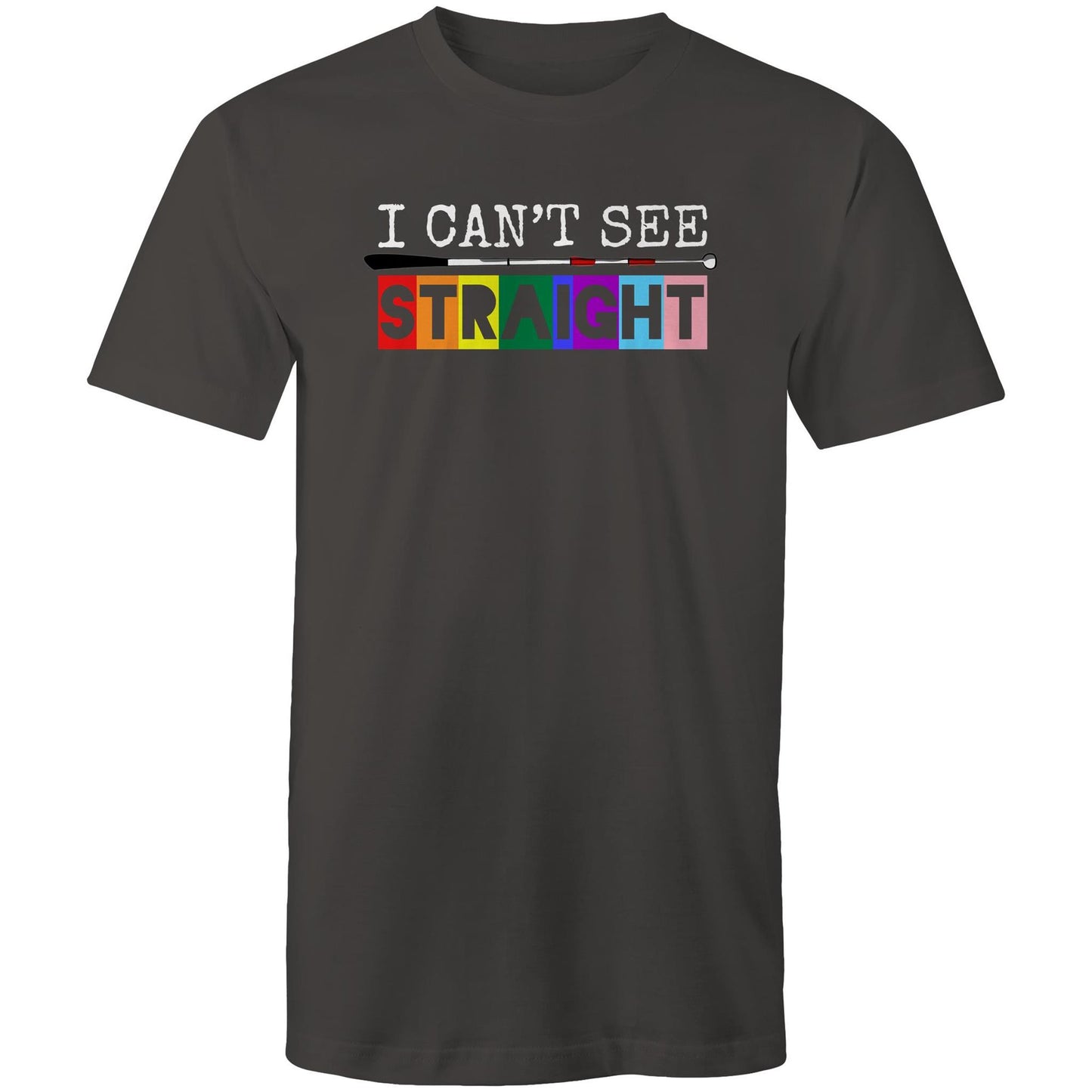 I Can’t See - STRAIGHT - Mens T-Shirt