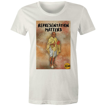 Representation Matters Gandhi - Women's Tee